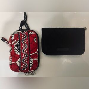 Very Bradley wristlet and card holder set
